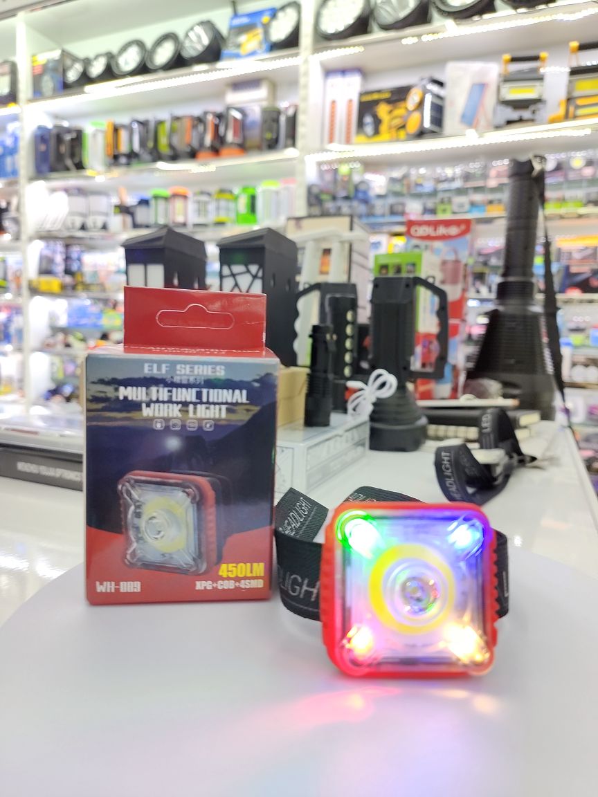 Key chain light headlight warning light detail image 5