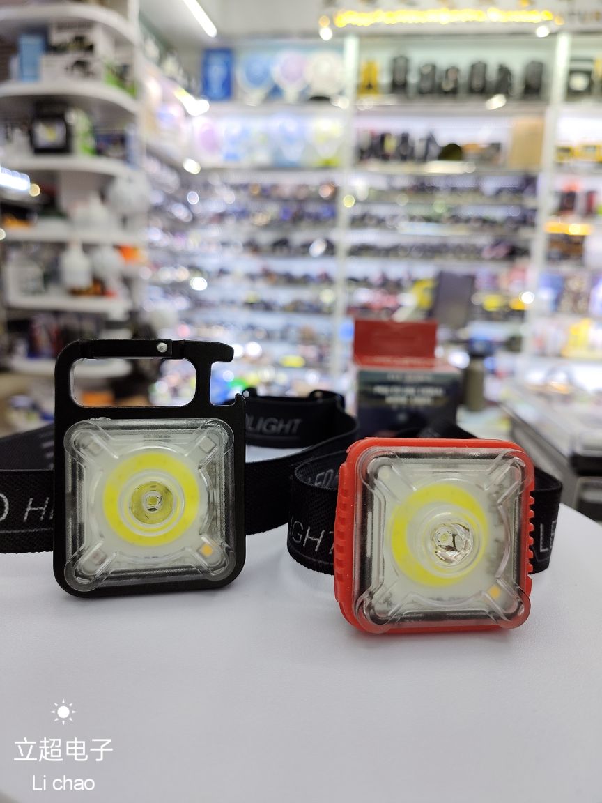 Key chain light headlight warning light detail image 4