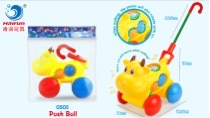 Niño niño mano empuje avión juguetes push push joy 1-2 años de edad 3 años andador single rod ringstroke trolley baby toy 0505 details Picture