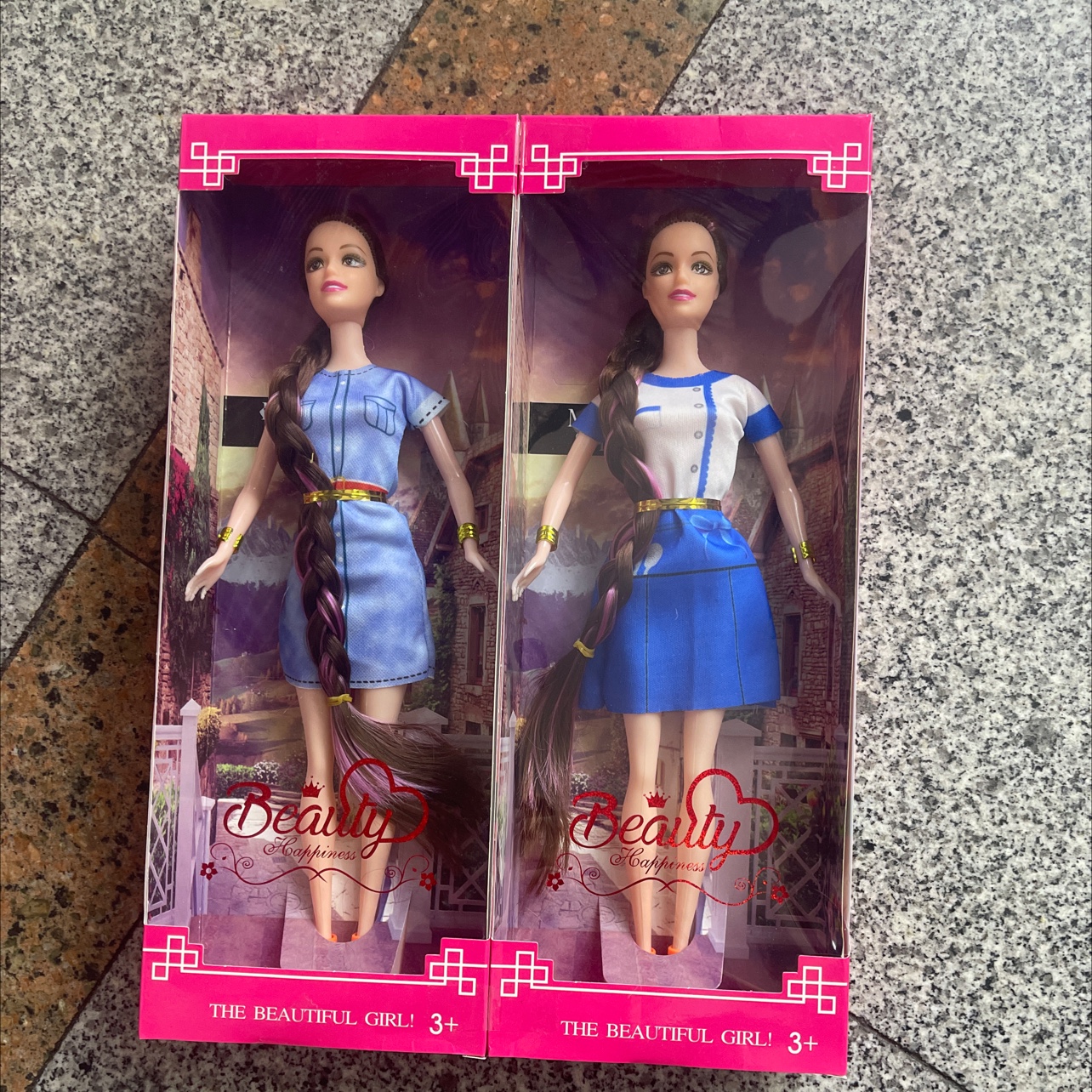 79-2022 new style doll set with accessories, solid dolls, random hair. Doll mix style, random. Welcome both new and old customers to make your purchase