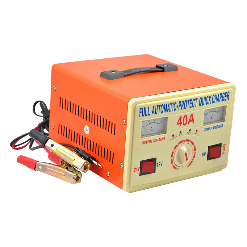 40A 24V汽车电瓶充电器 快速可调充电机蓄电池充电器详情图4