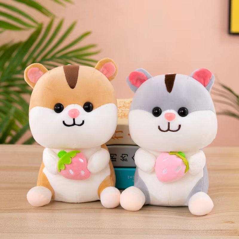 Strawberry cat's wonderful plush toy