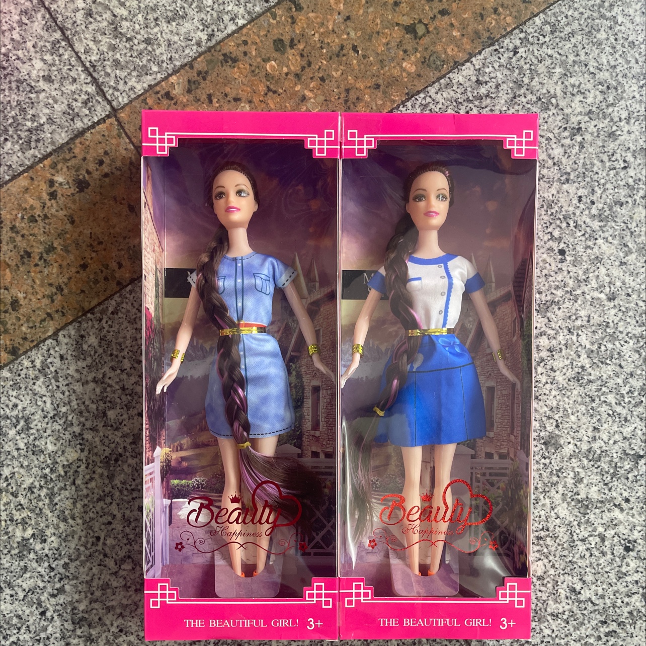 79-2022 new style doll set with accessories, solid dolls, random hair. Doll mix style, random. Welcome both new and old customers to make your purchase Application Scenario