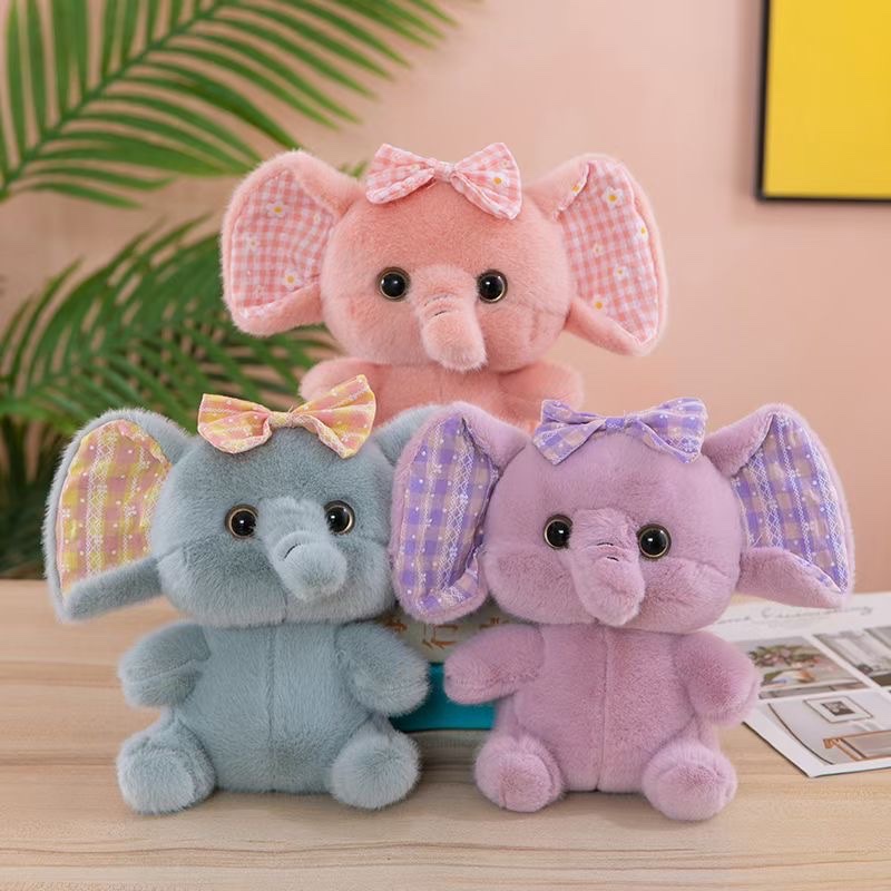 Big ears are like wonderful plush toys