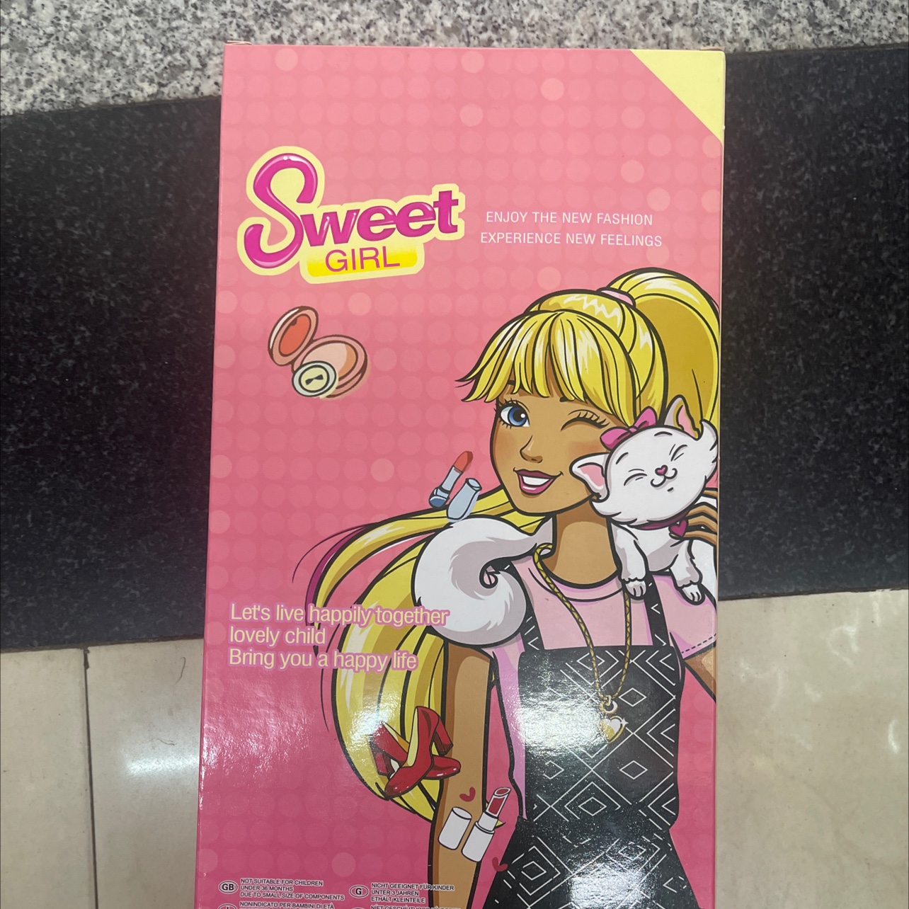 Oh nuevo conjunto de muñeca con accesorios, muñeca sólida, pelo al azar. Muñeca modelo mixto, aleatorio. Bienvenidos nuevos y viejos clientes a comprar Specification image