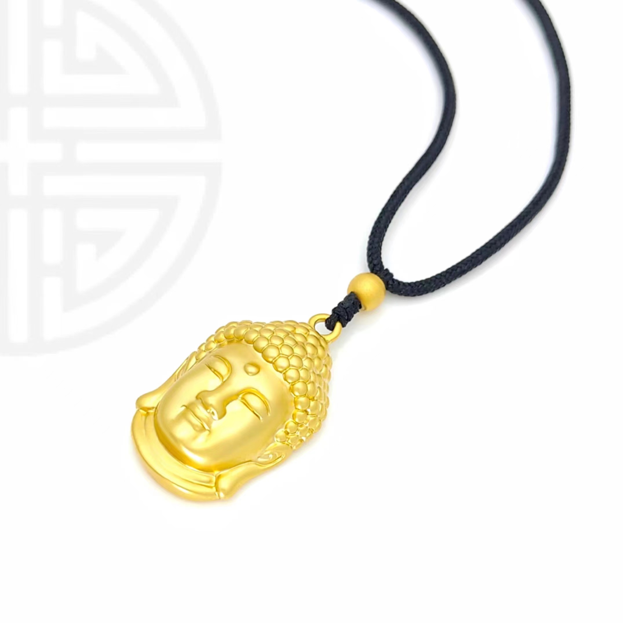 永保平安大佛头吊坠