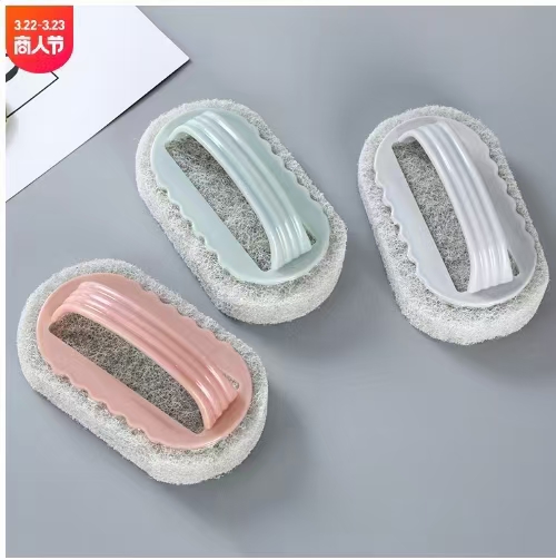 Item No. : 210 New Tile Brush, Cleaning Brush, one-card set, single handle, + replacement of 2 brushes, no glue, more environmentally friendly product. Available in 6 colors, and specific colors can also be specified detail image 6