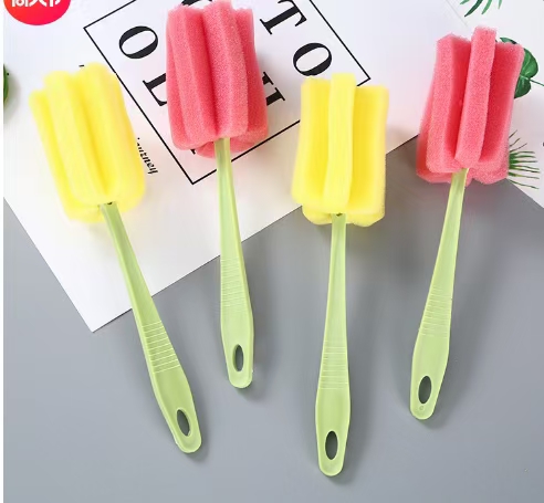 Item No. : 210 New Tile Brush, Cleaning Brush, one-card set, single handle, + replacement of 2 brushes, no glue, more environmentally friendly product. Available in 6 colors, and specific colors can also be specified detail image 13