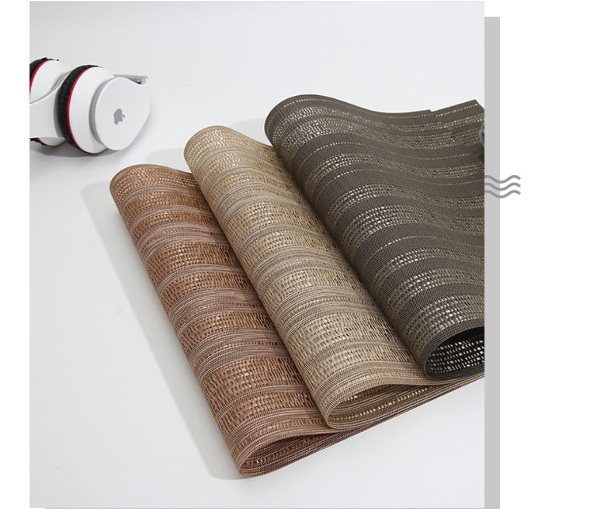 餐垫、餐巾实物图