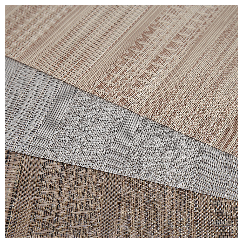Heat insulation coasters, fresh Western restaurant table MATS, rectangular placemats and bowl MATS wholesale jacquard style Item Picture