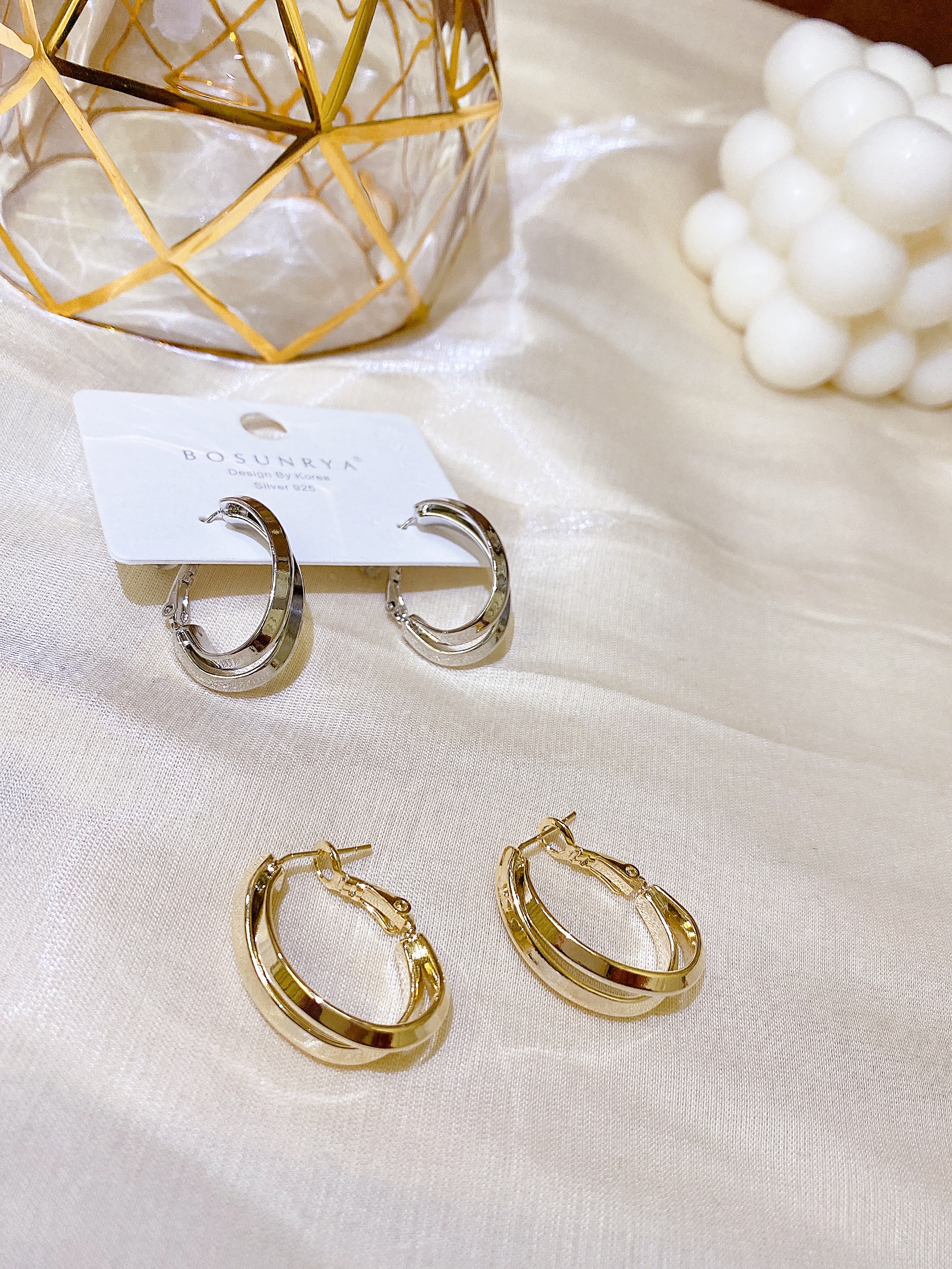 European and American fashionable earrings details Picture