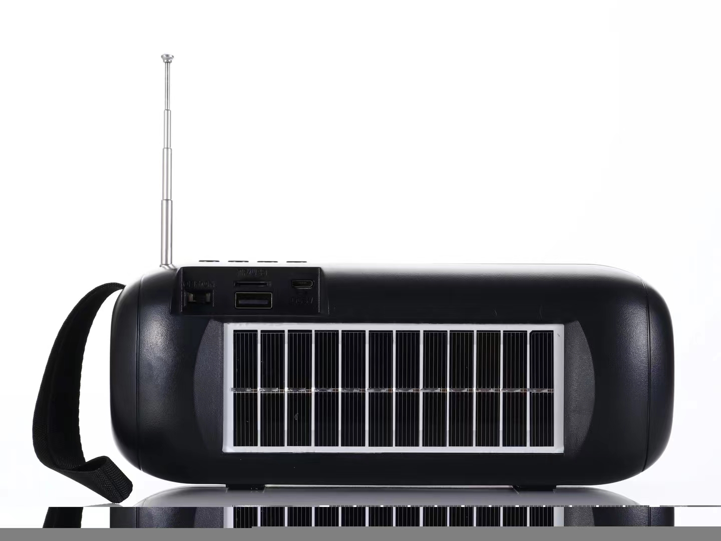 索歌品牌新款Al-133 太阳能 手电筒 TF卡 优盘 蓝牙音箱 手机支架 FM收音 多功能详情4