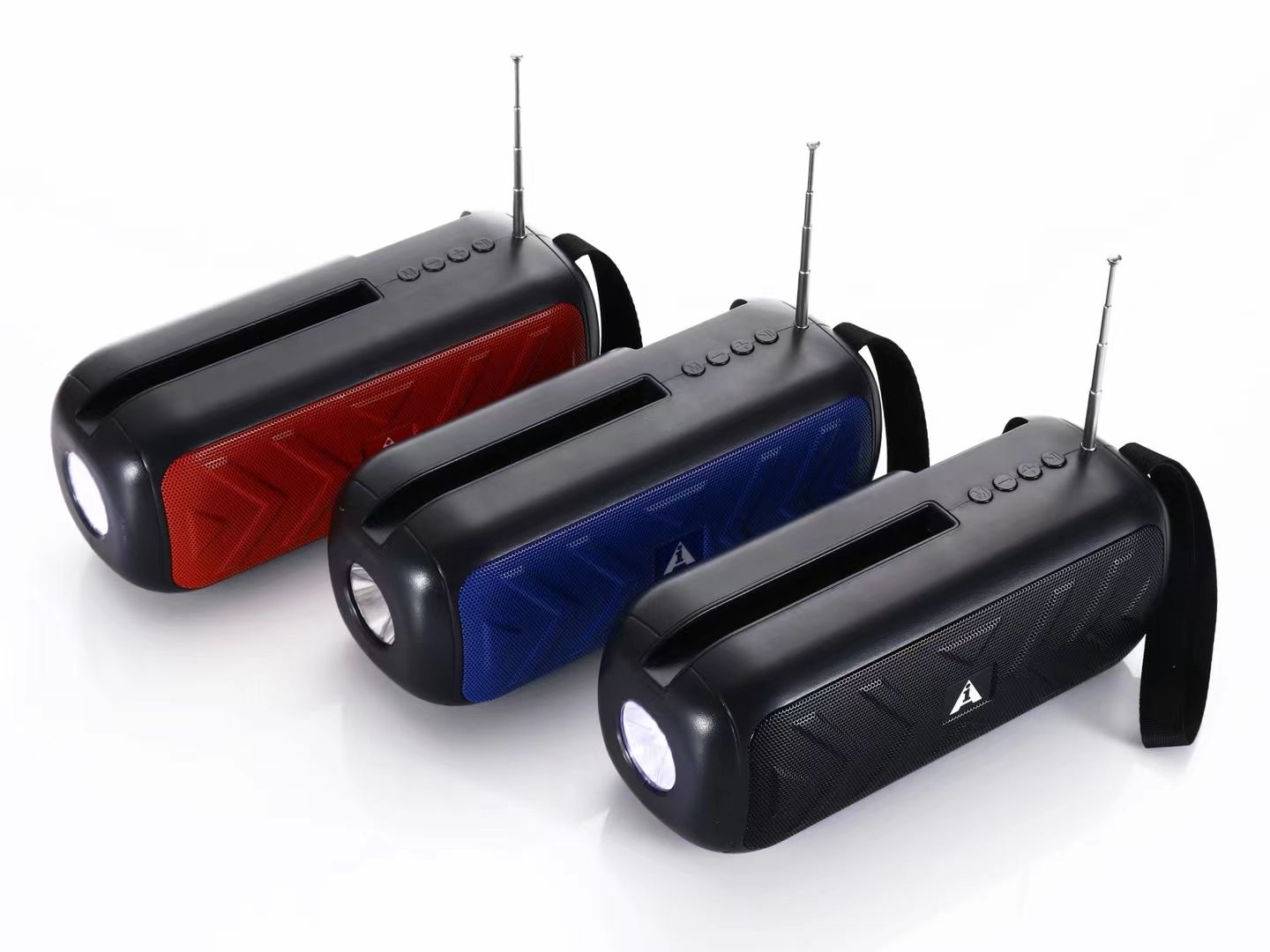 蓝牙音响/蓝牙音箱/太阳能音响白底实物图