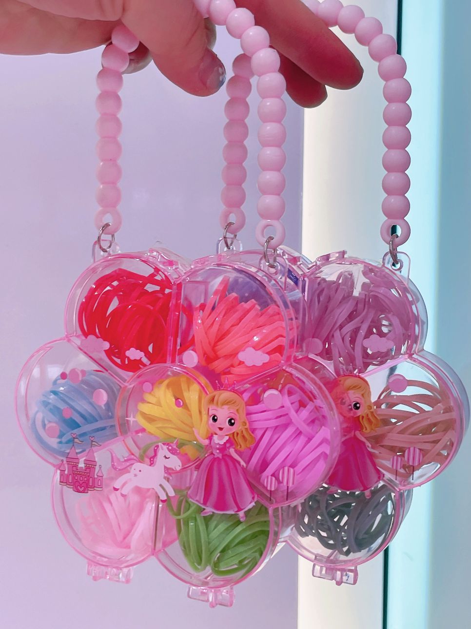 Korean-style small rubber bands that don't damage hair, thickened disposable hair ties for girls, adults, and colorful hair accessories for children