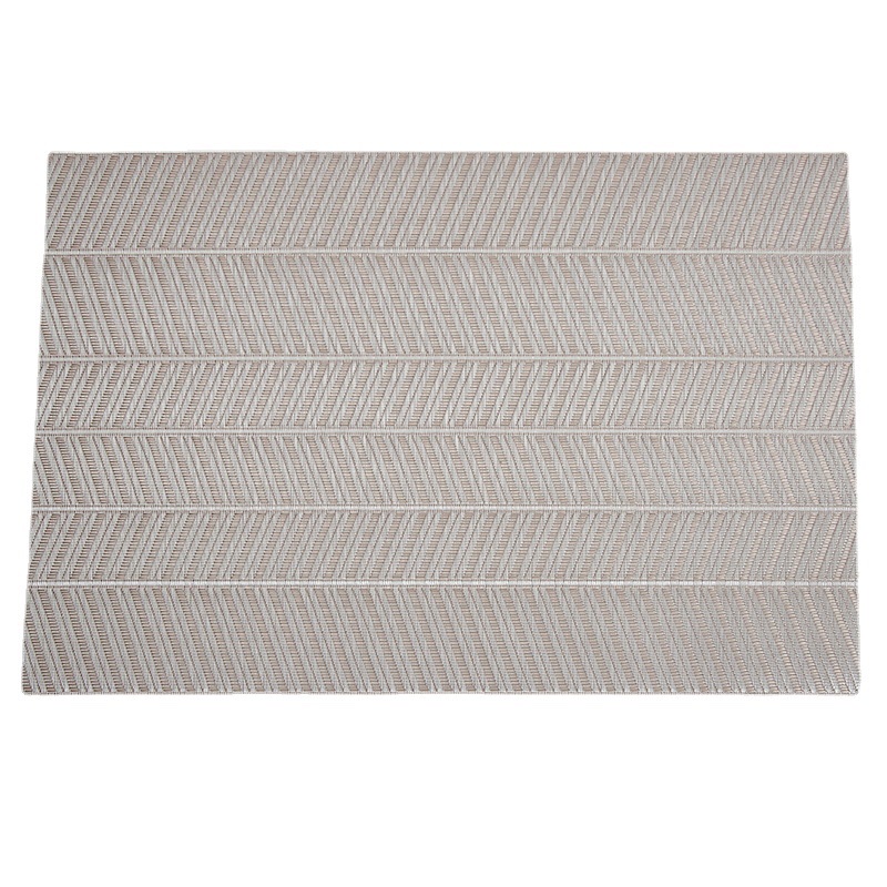Wholesale of fresh and heat-insulating coasters, table MATS, rectangular placemats and jacquard for Western restaurants Application Scenario