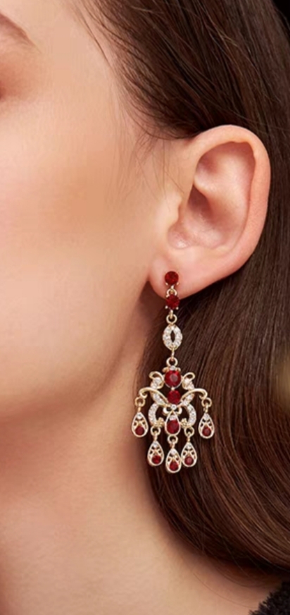  新款欧美设计耳环女气质网红百搭高级感复古风耳饰详情图2