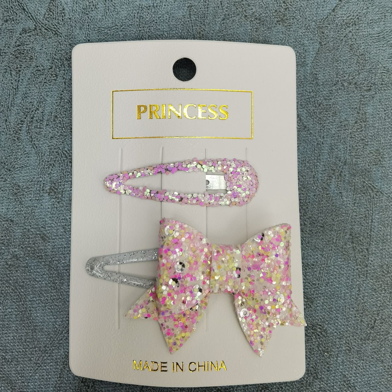 阿卡游饰品5公分电镀滴油撒粗葱＋5㎝喷漆混葱滴油亮粉大蝴蝶结