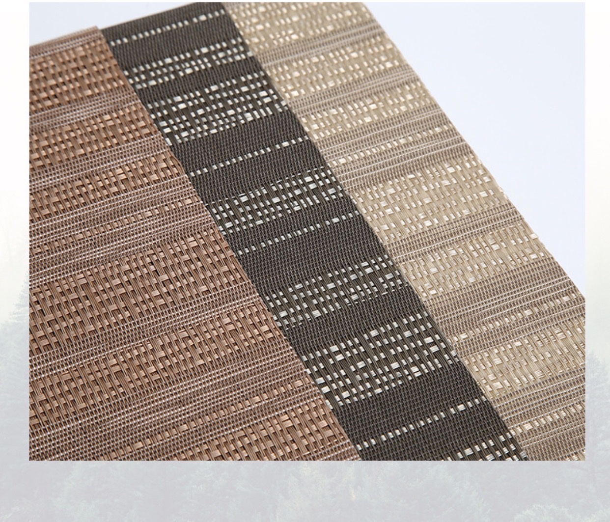 PVC材质/提花餐垫细节图