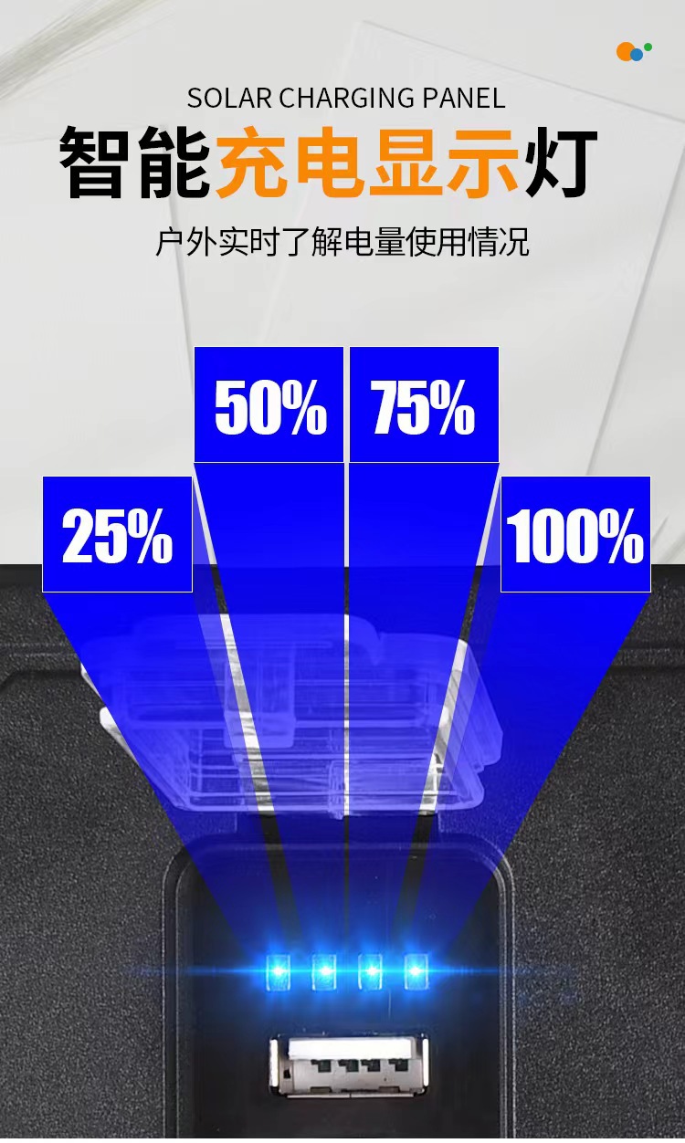 多功能手提灯探照灯大功率强光灯户外灯手电筒强光可充电超亮远射 详情图10