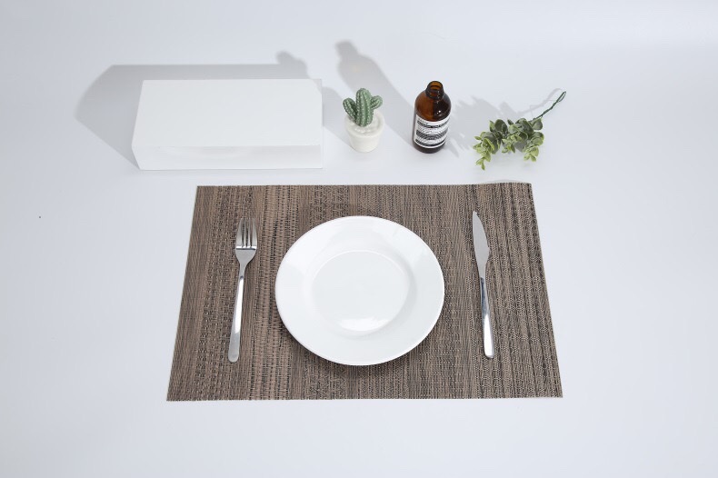 Heat insulation coasters, fresh Western restaurant table MATS, rectangular placemats and bowl MATS wholesale jacquard style