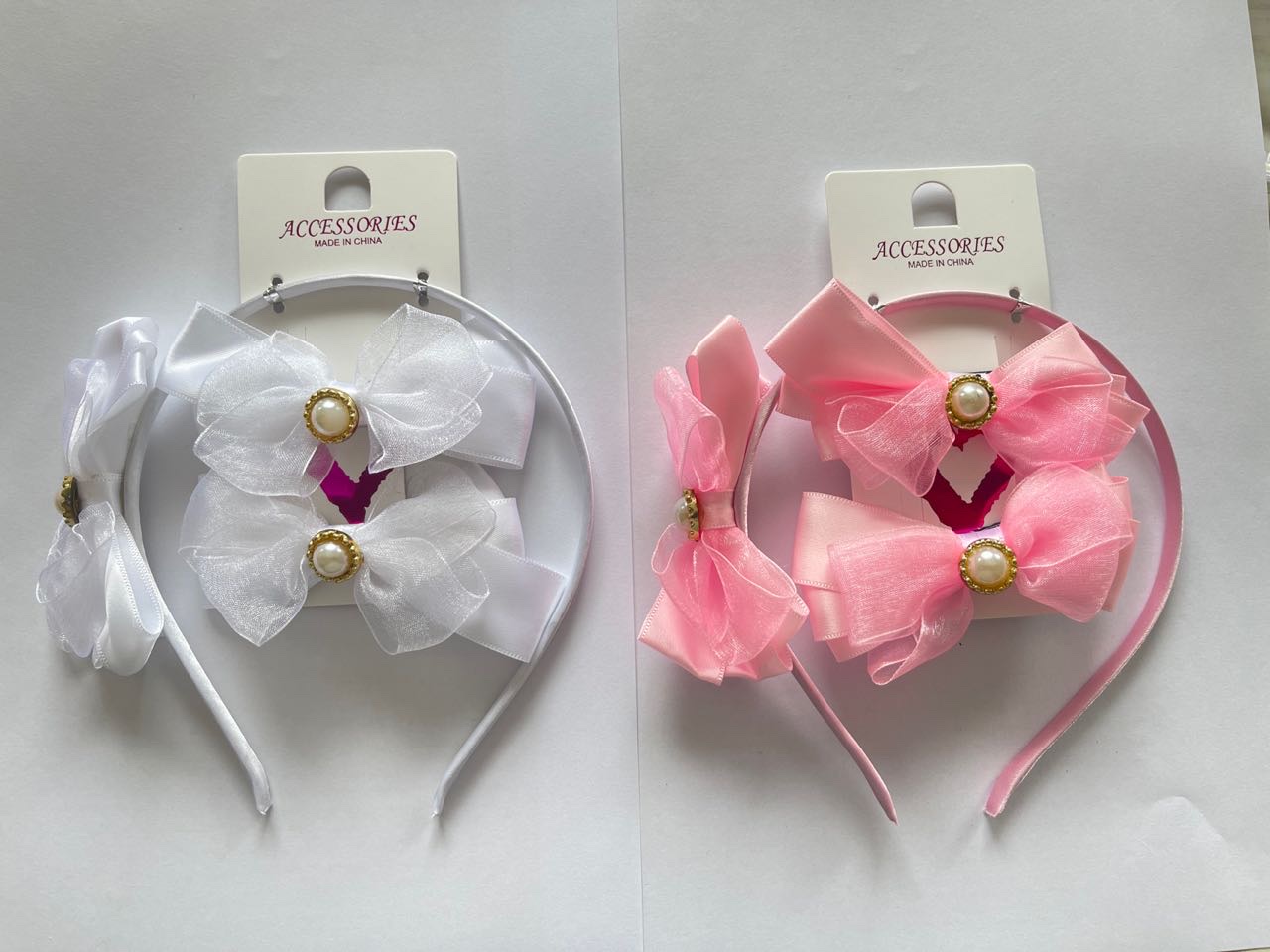 头扣套装/儿童头扣套装/皮筋儿童头饰细节图