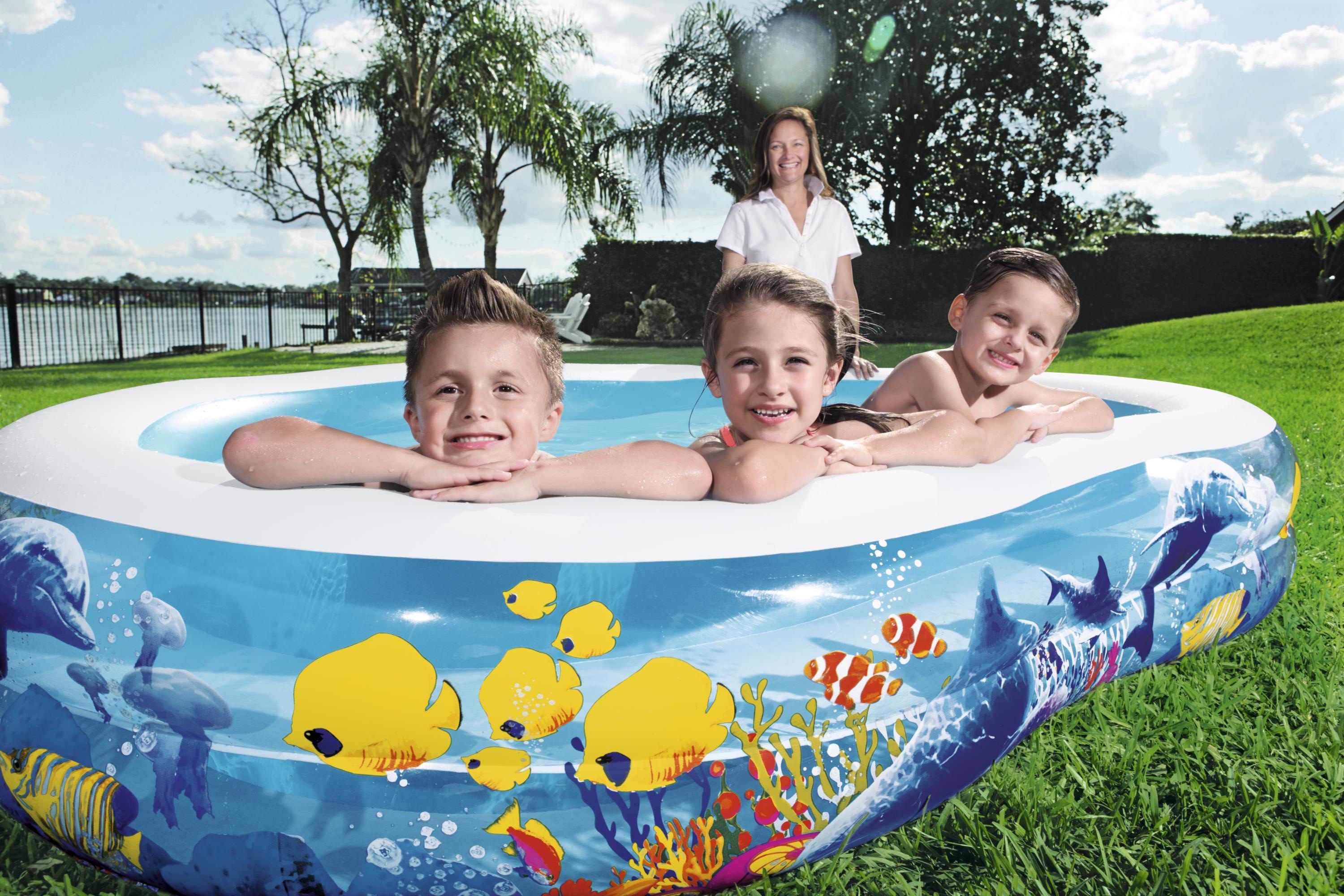 Bestway54118 Two-ring 8-shaped printed Pool Swimming pool