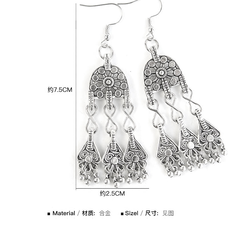 民族风/合金/耳环产品图