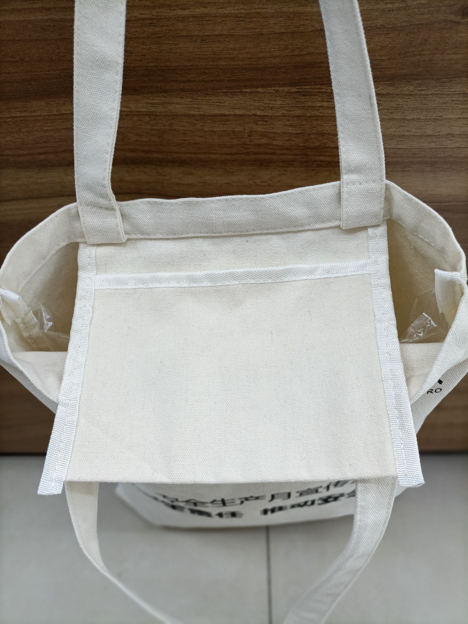 Simple canvas bag, single-shoulder backpack, printed handbag. We support custom advertising, gift and promotional bags based on provided pictures and samples detail image 4