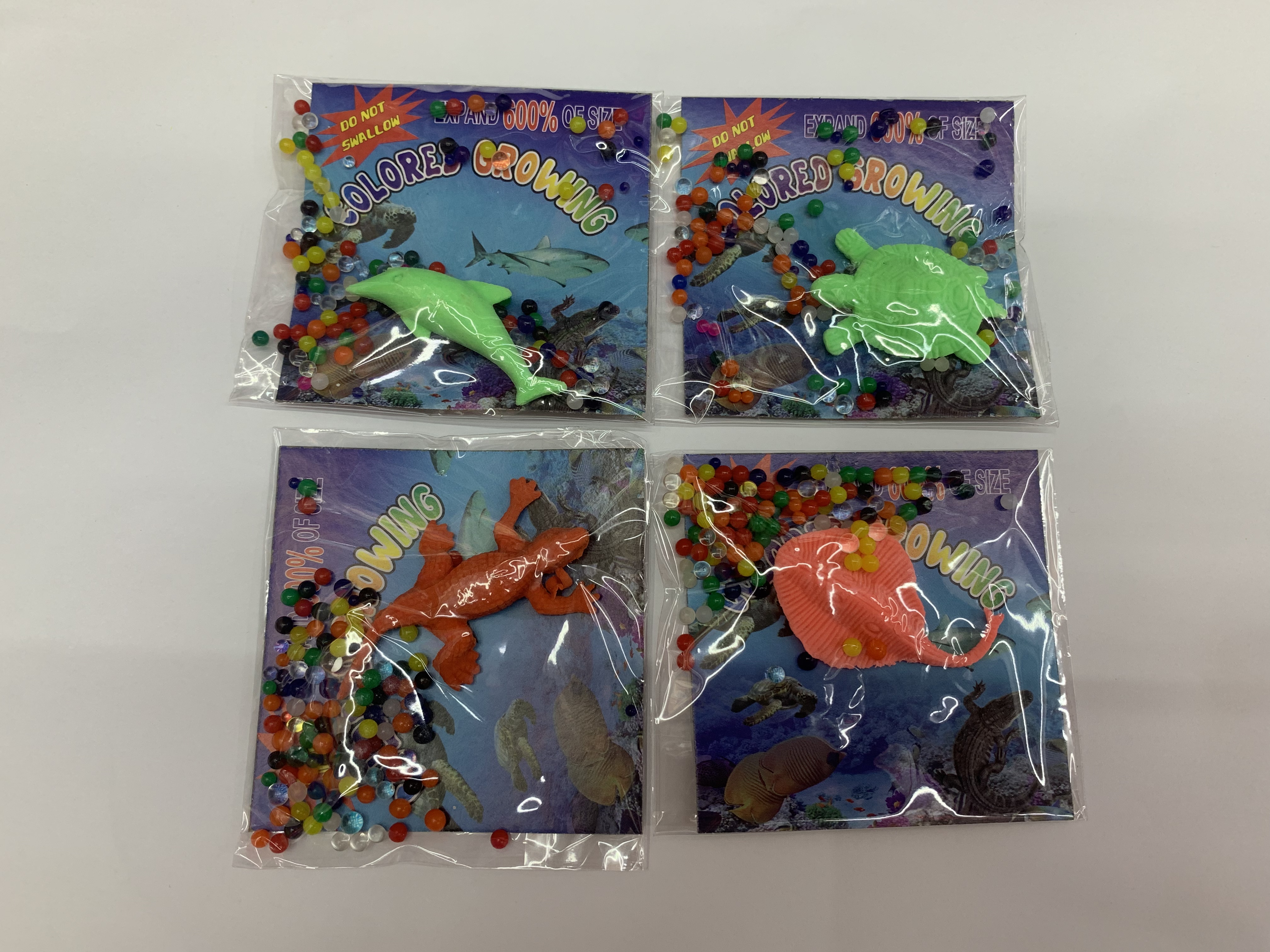 中海洋膨胀泡水玩具吸水玩具