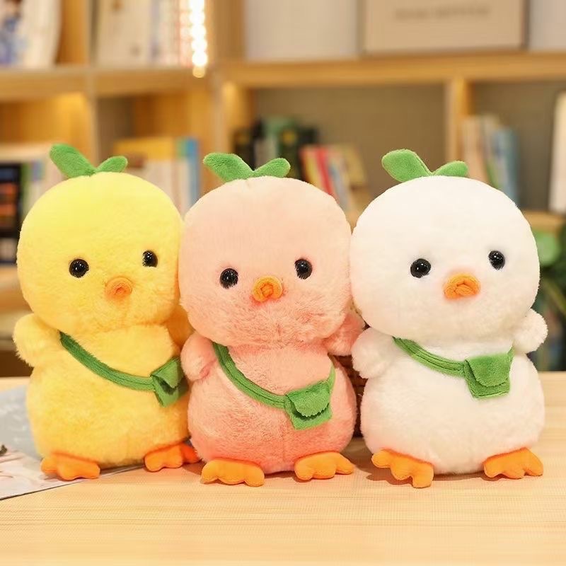 The schoolbag duck is a wonderful plush toy