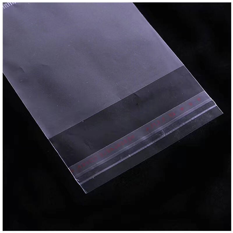 opp transparent card head bag, 10*23CM Specification image