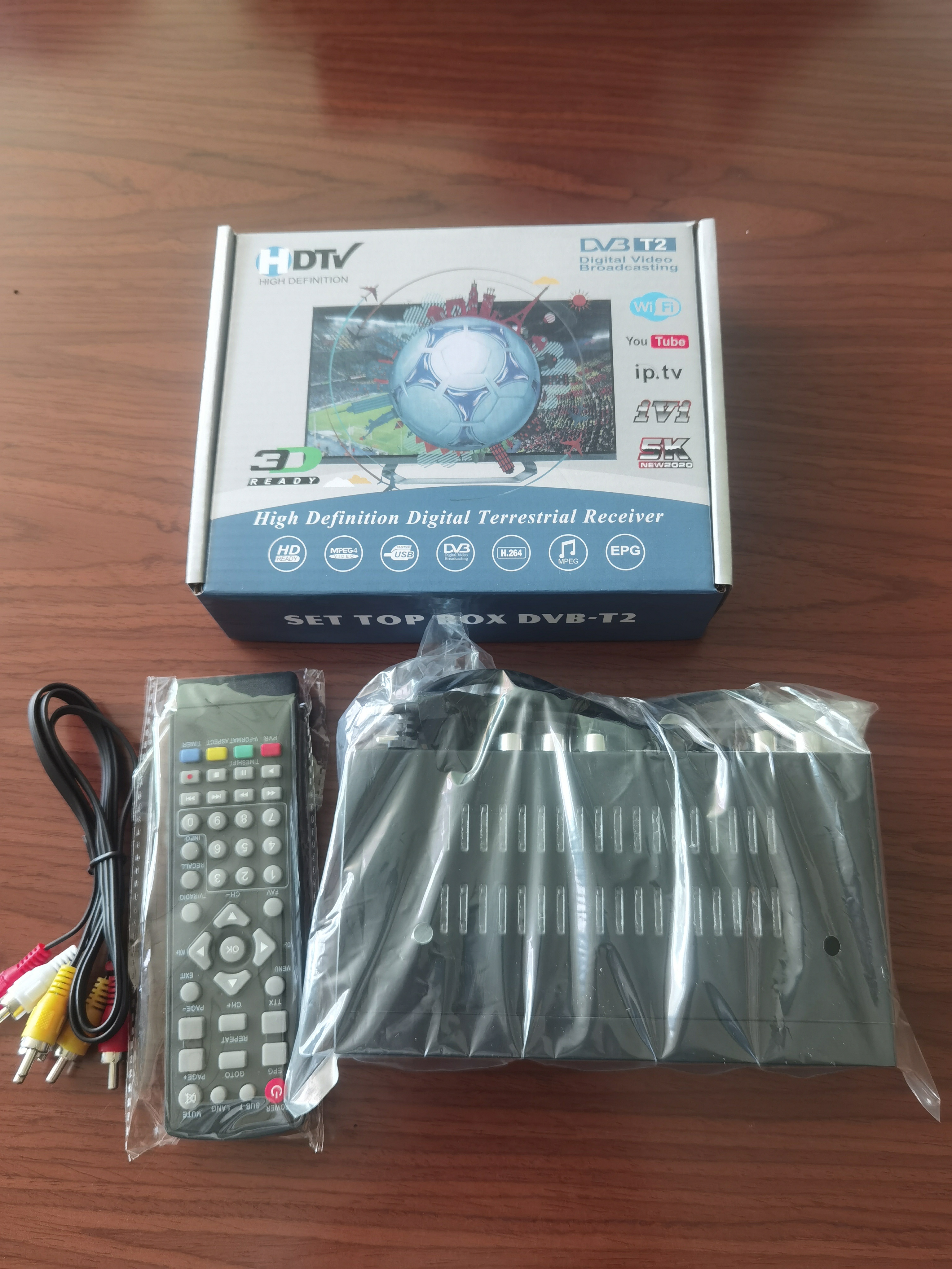 高清数字DVB-T2 地面电视机接收机DVB T2出口印尼详情图1
