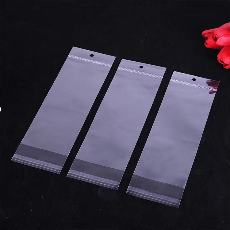 opp transparent card head bag, 10*23CM Application Scenario