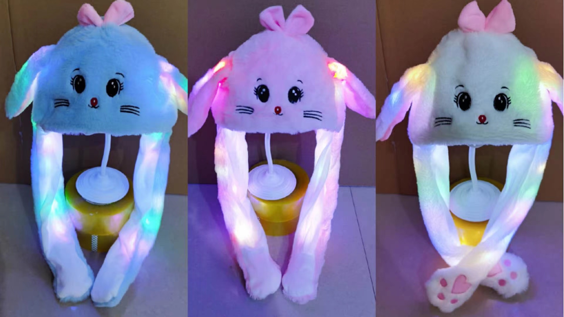 Plush toy, Douyin hat, chick with light, polyester 1
