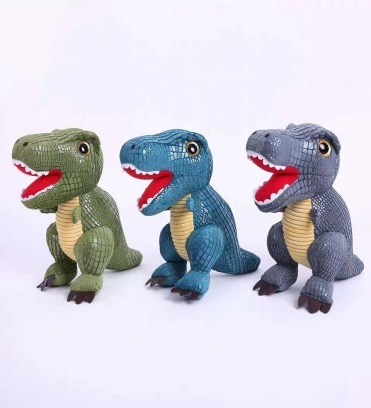 8-inch dinosaur pendant plush toy, polyester plush toy