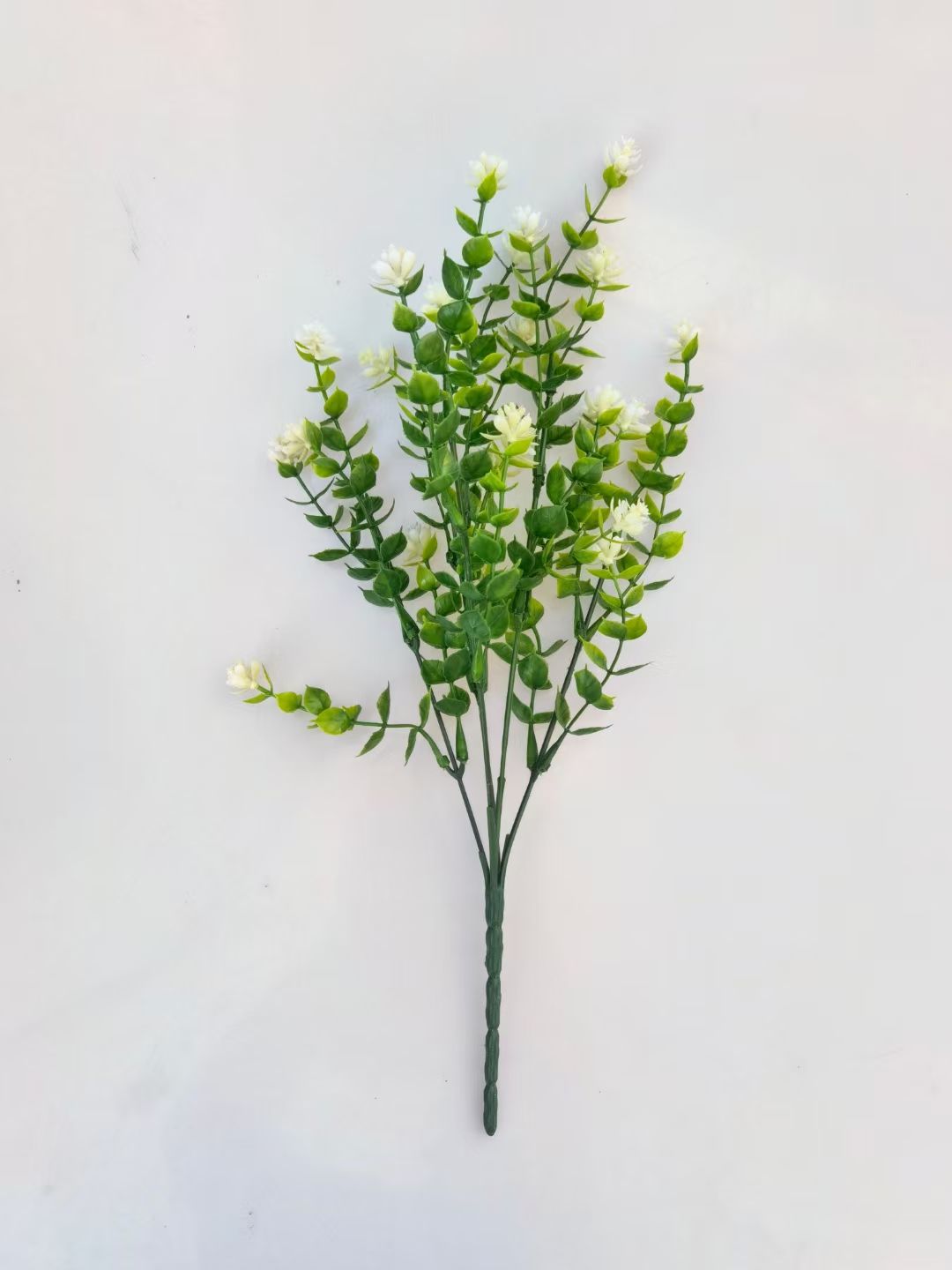 Simulated 7-fork oil camellia plastic grass details Picture