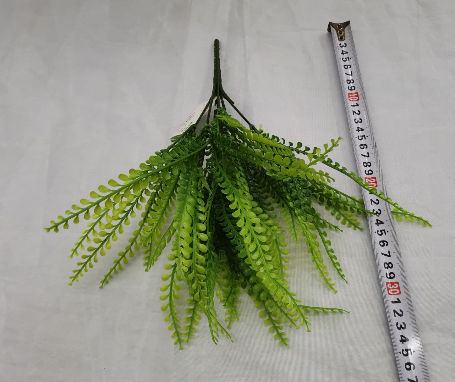 Simulated 7-pronged wheat ear leaf plastic grass details Picture