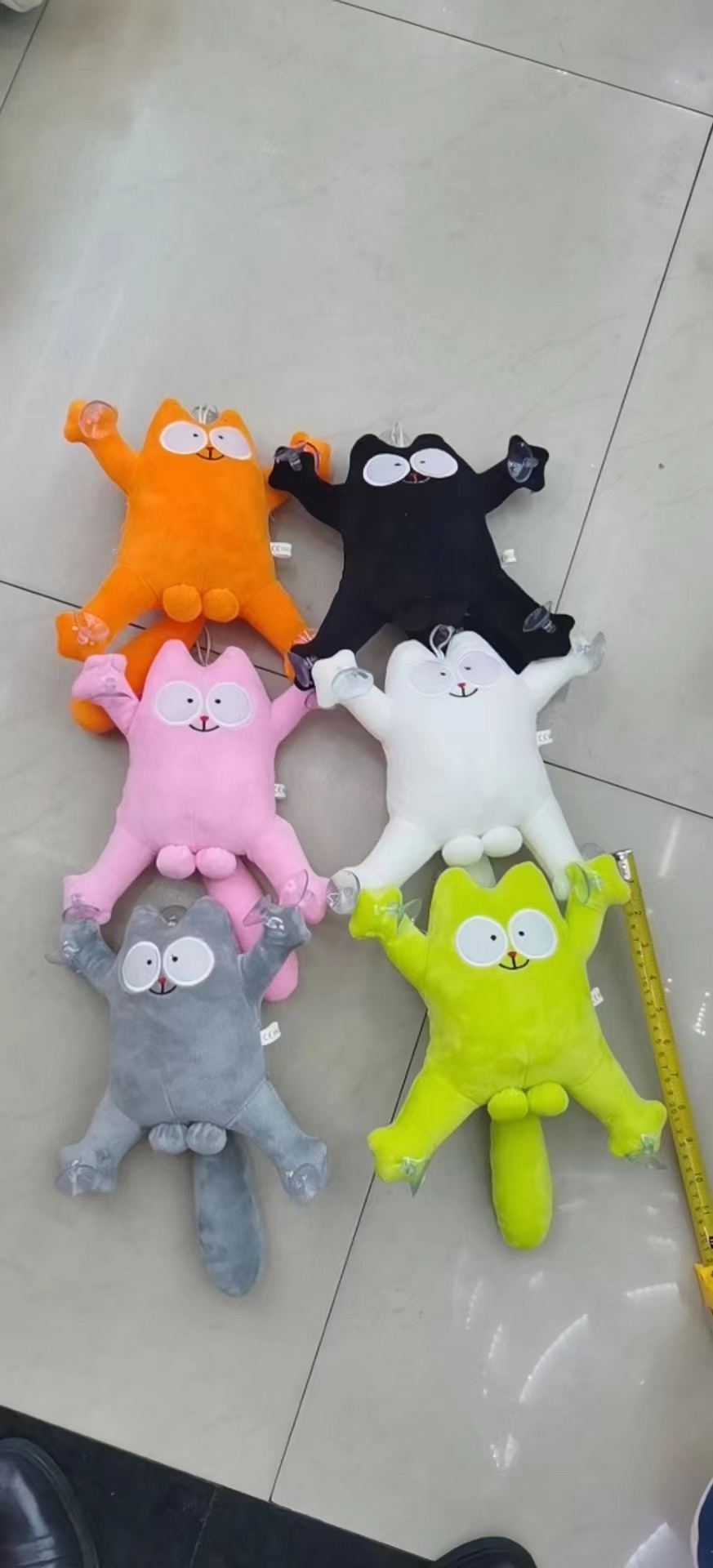 Suction cup cat