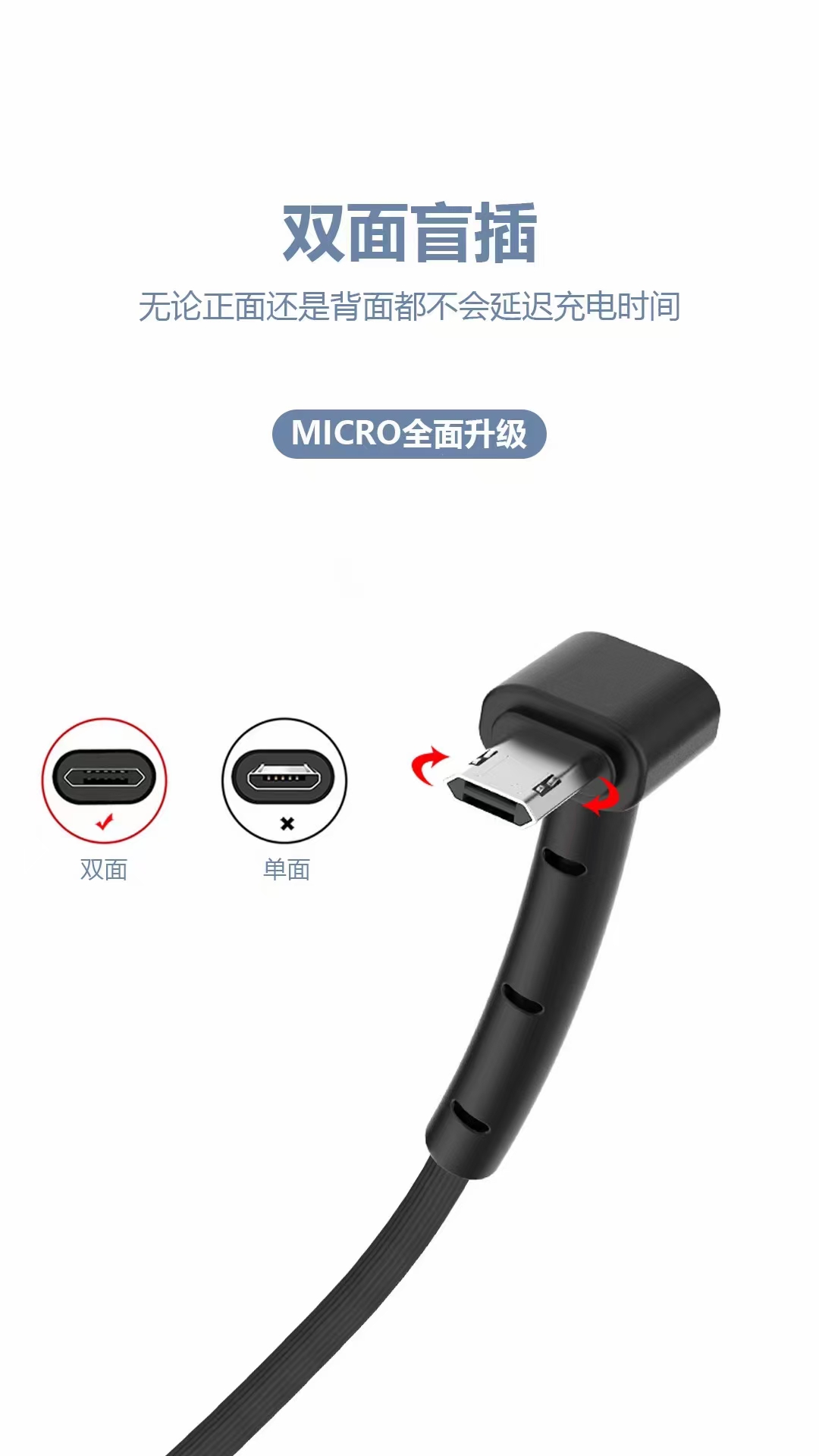 The fine-line bracket data cable comes with a built-in bracket function detail image 12