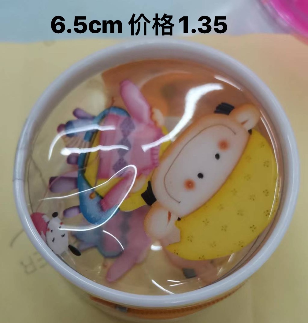 Transparent heart-shaped girl coin purse details Picture