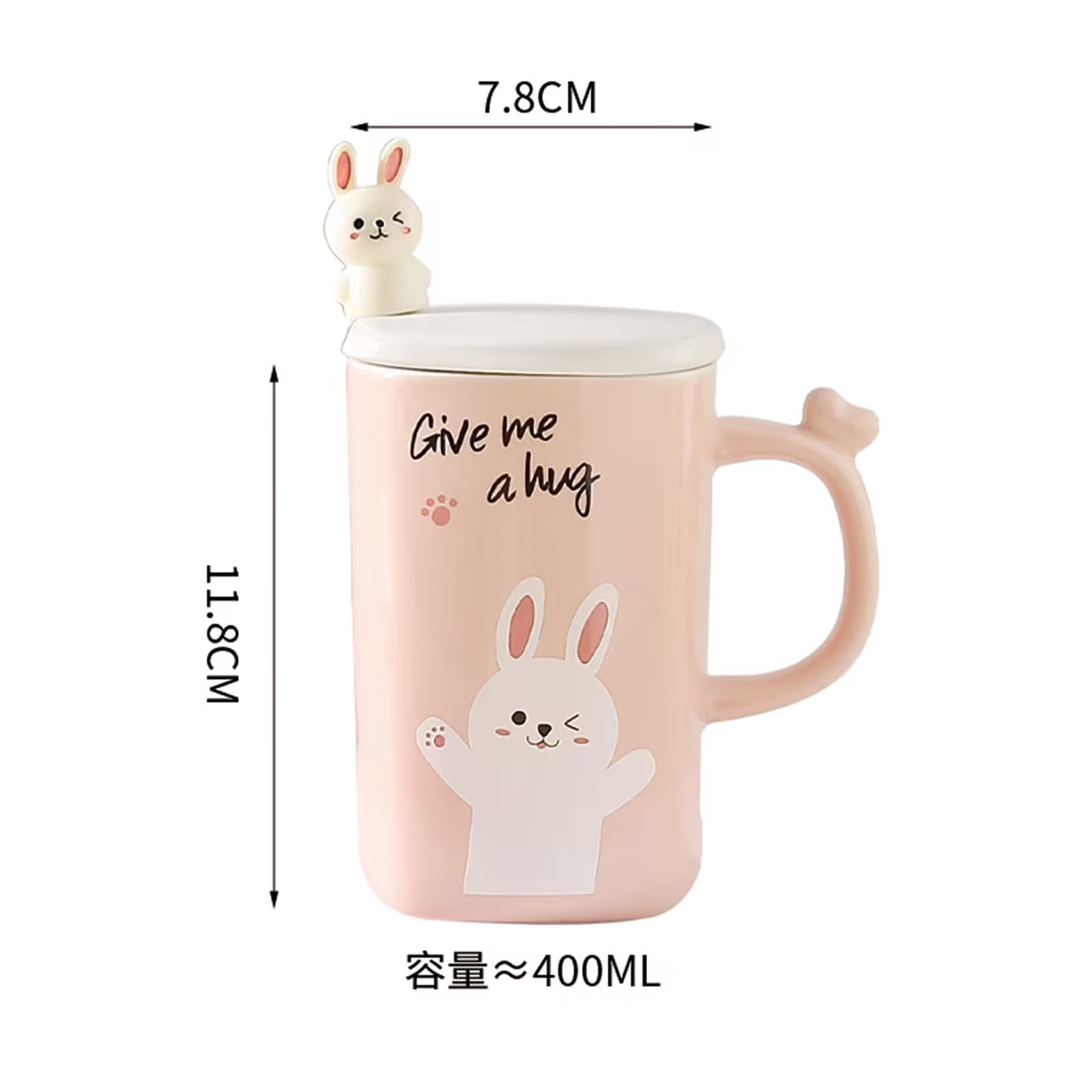 Ceramic cups, cartoon creative cups, lion cups, panda cups, rabbit cups, mugs, gift cups, cute water cups, coffee cups Application Scenario