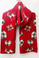 圣诞巾红围巾/秋冬毛线围脖/针织秋冬围巾细节图