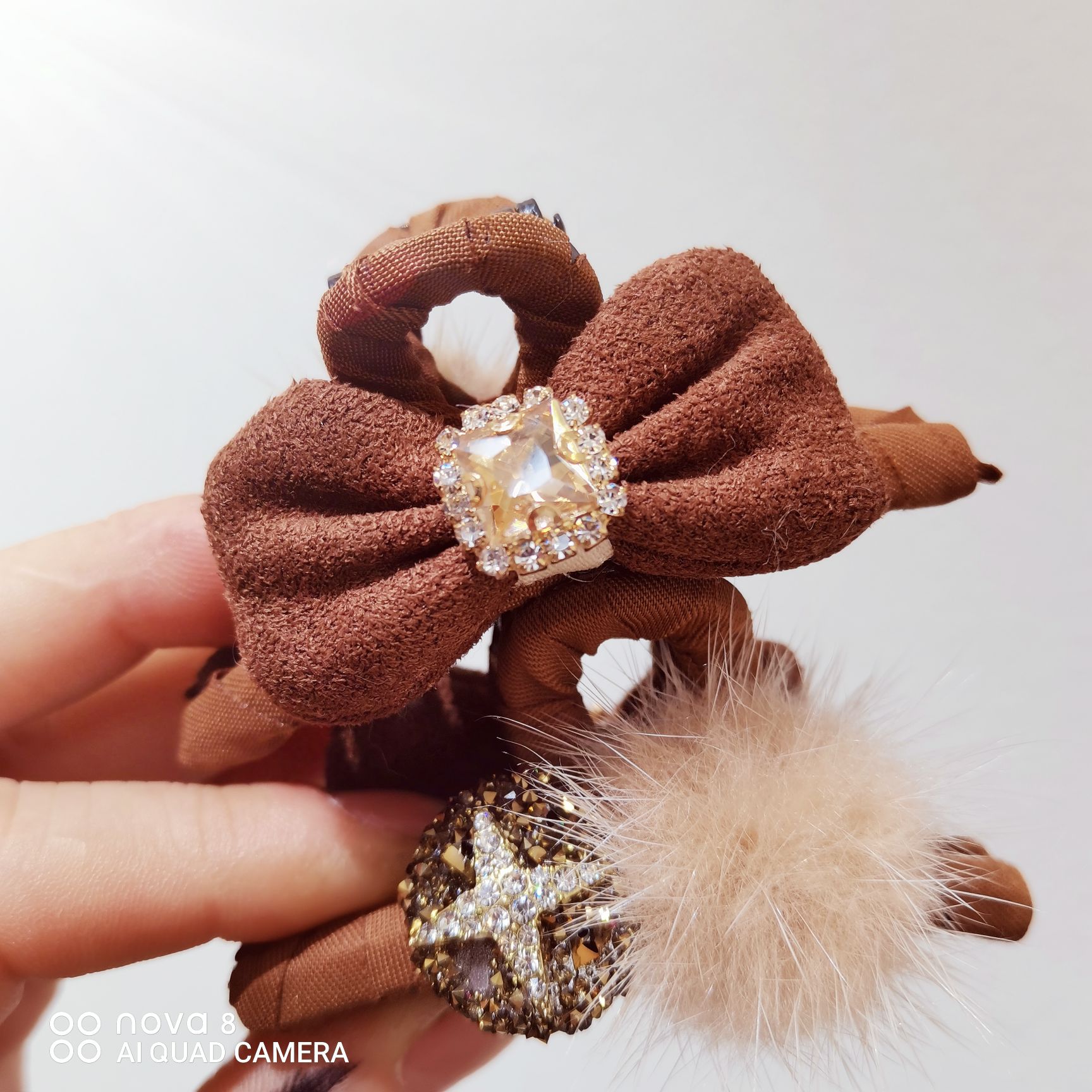 20个装韩版咖色系韩版中号爪子