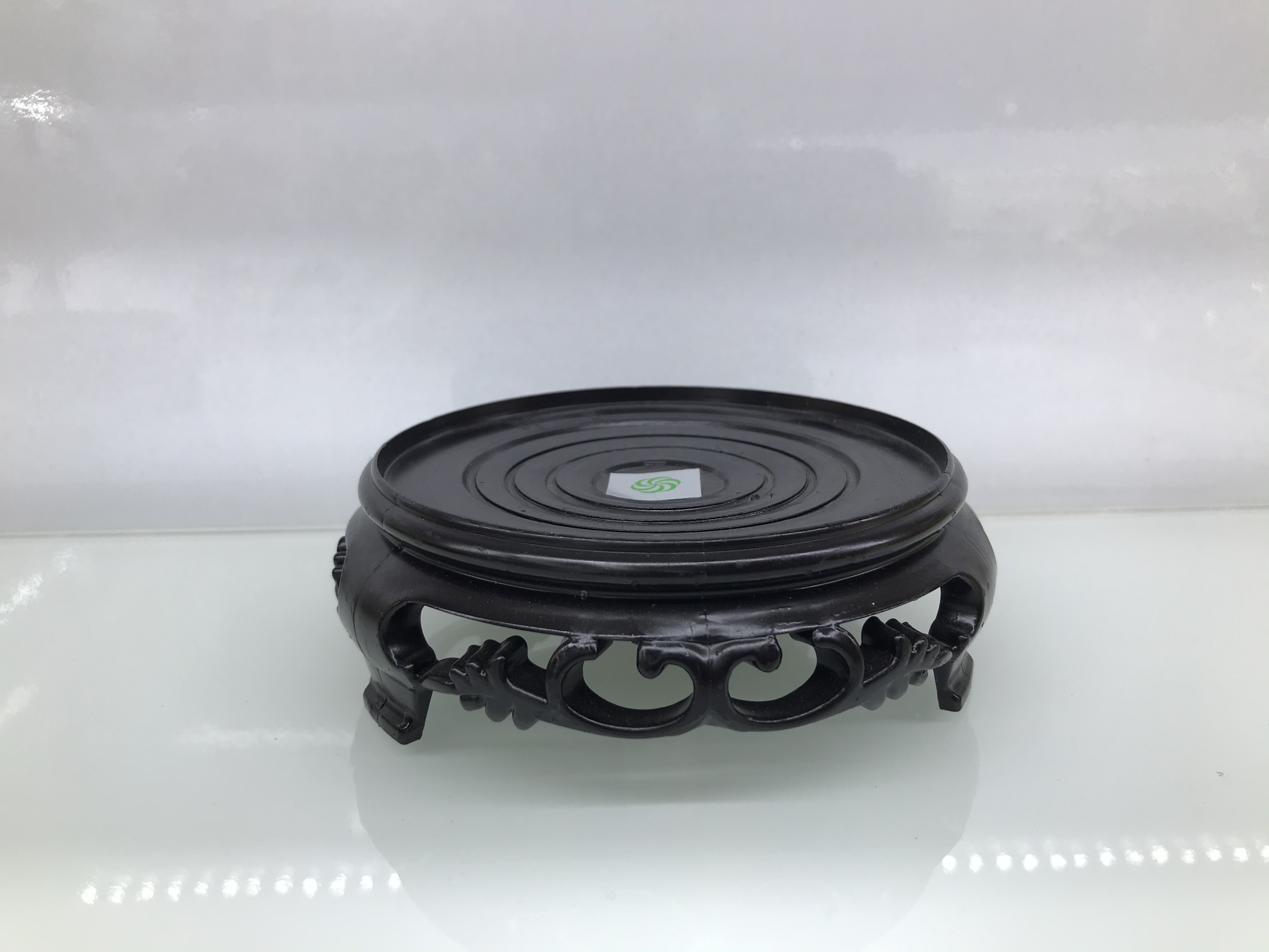 防水花盆架鱼缸底座圆形古典工艺品明军工艺084