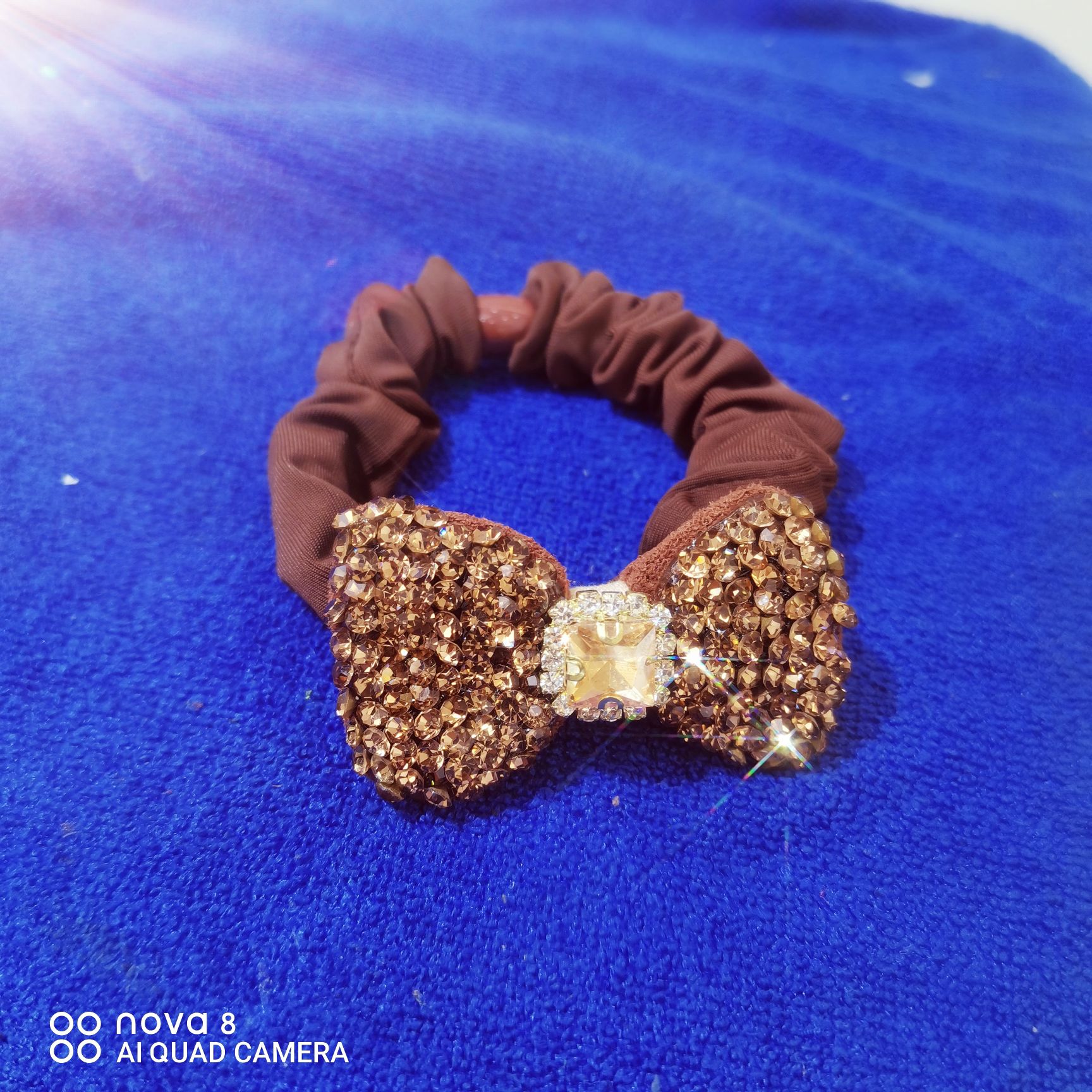 Full diamond bow mask rope