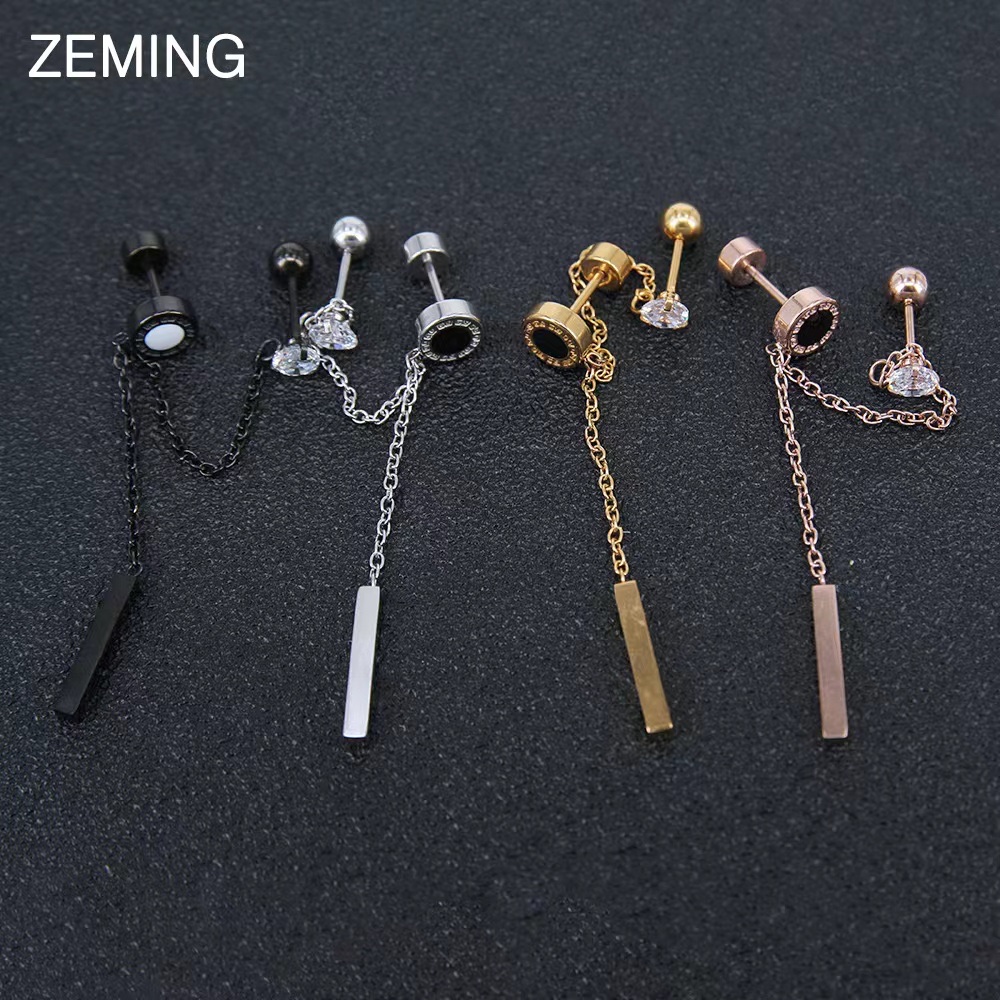 不锈钢双耳洞耳骨钉zf8373993  1            图