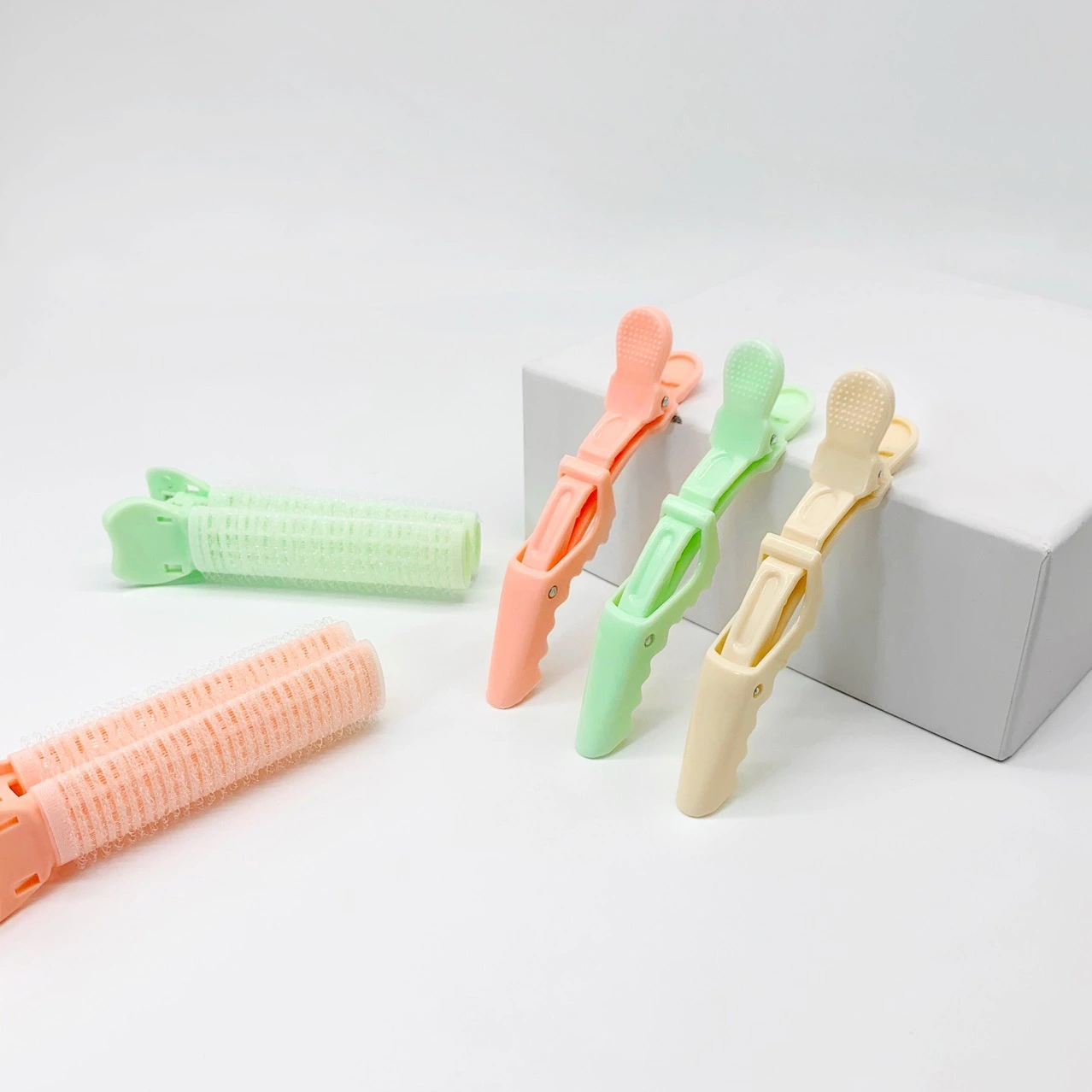 Hair root puffiness clip, bangs clip, girls' long hair section clip detail image 2