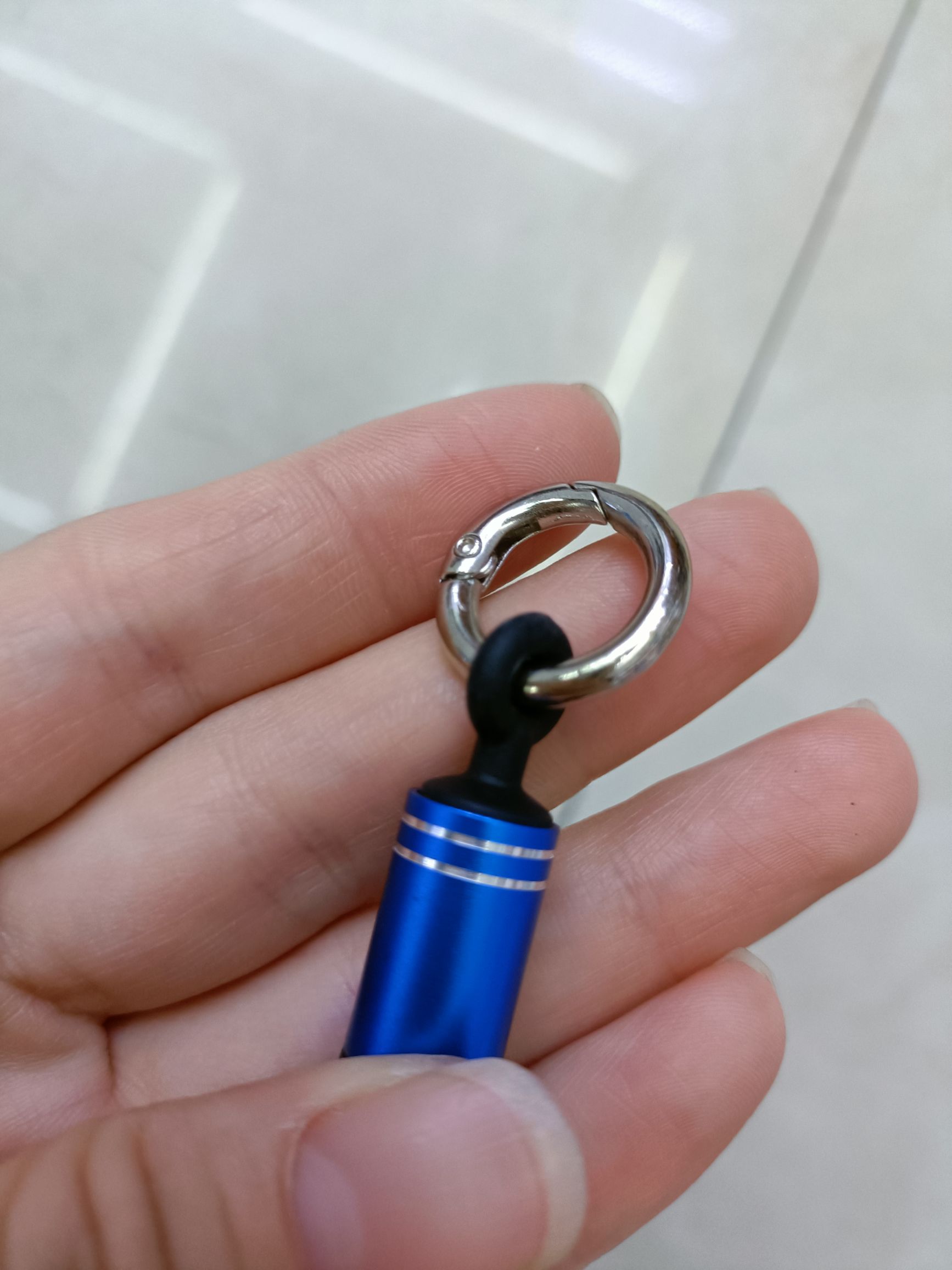 Fabric four-in-one keychain data cable Item Picture