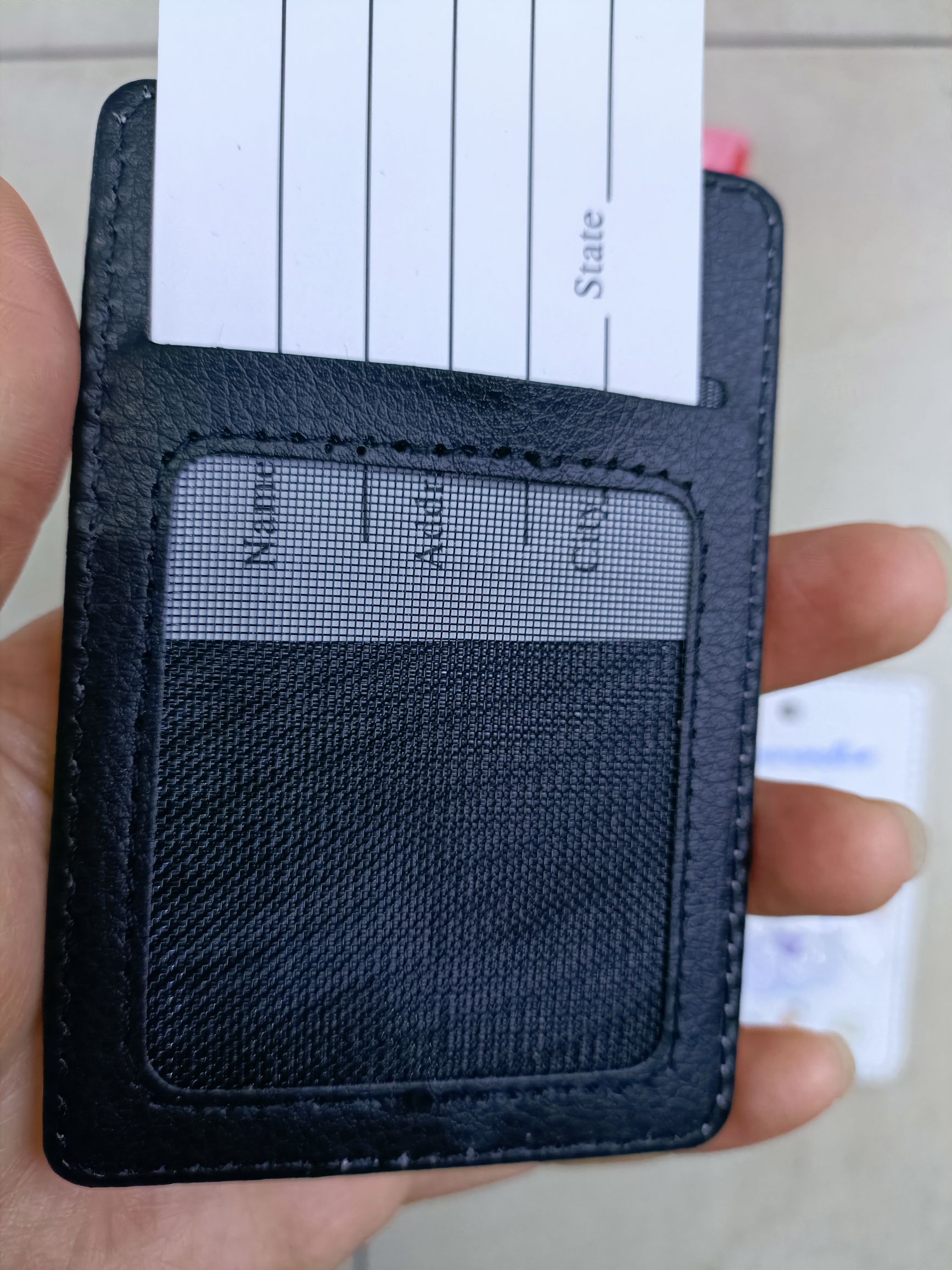 Card, document, card holder, work card holder, student card holder detail image 4