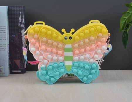 Yellow and Blue Bee Rat Killer bag